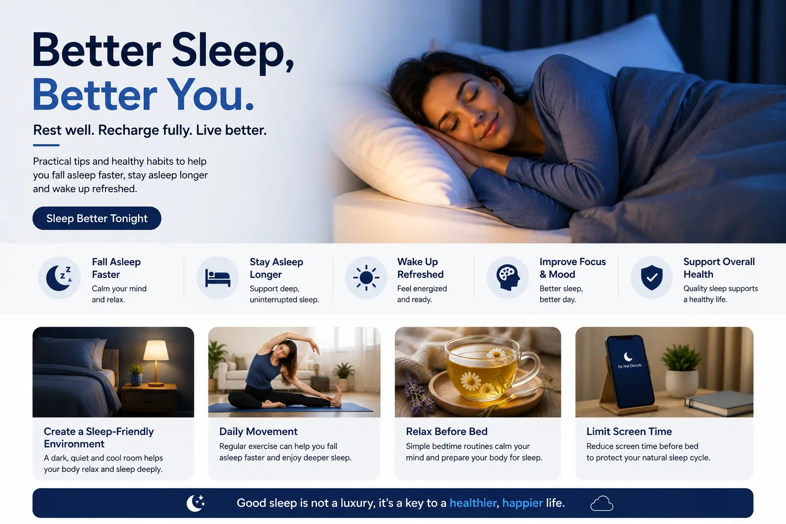 Sleep Health: Common Bedtime Mistakes To Avoid